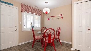 Dining area for four!
