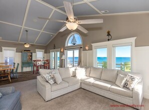 Open Floor Plan Living Dining Area
