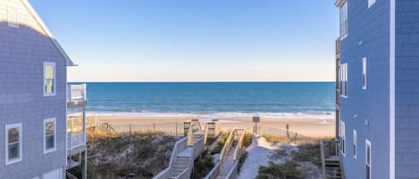 1st Floor Porch View & Private Direct Beach Access