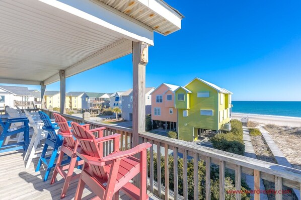 View from Top Floor Covered Porch