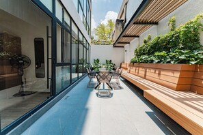 Courtyard view