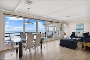 The open-concept design makes the space perfect for spending quality time with loved ones.