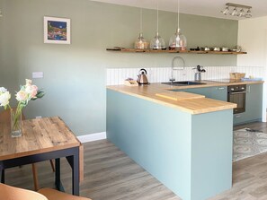 Open plan living space | Glan Llyn Annex, Lloc, near Holywell