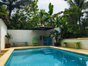 Swimming pool during the day