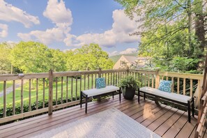 Enjoy your morning coffee with beautiful views of nature