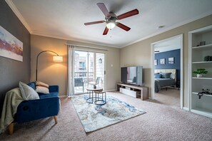 58in 4K Smart TV in Living Room