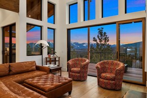 Mountain Views from Living Room