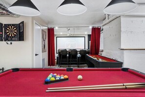 Game and theater room fully equipped to keep you having fun all vacation!