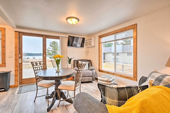 Friendship Vacation Rental | 2BR | 1BA | 440 Sq Ft | Stairs to Access