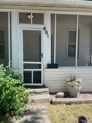 Exterior detail