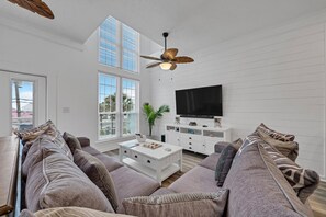 Plenty of seating space for gathering!