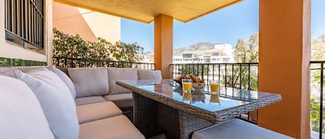 Large Terrace With mountains view