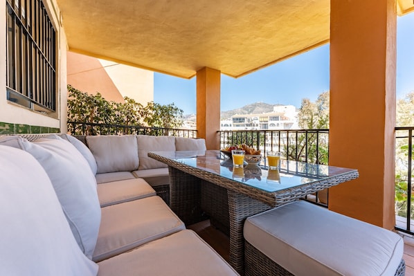 Large Terrace With mountains view