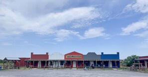 nestled at the foothills of the Wichita Mountains, Cabins at The Lazy Buffalo