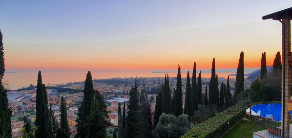 Vue depuis l’hébergement