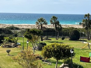 Views from middle terrace to Zahara Beach