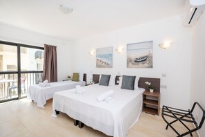 Bedroom and balcony