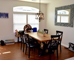 Large dining area