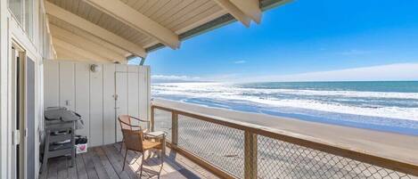 Top deck off living room