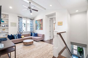 The 2nd floor TV room