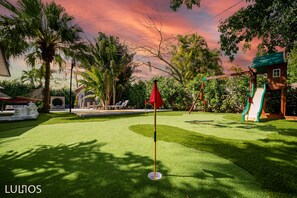 Have a fantastic time with friends at our mini-golf course!