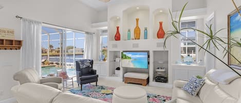 Beautiful views every room, this is a family room