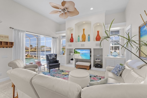 Beautiful views every room, this is a family room