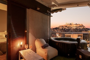 Bain à remous extérieur
