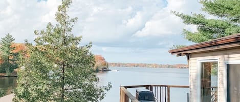 Upper Deck & Stairs leading to Large Dock