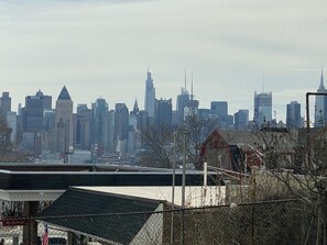 Vista desde la propiedad
