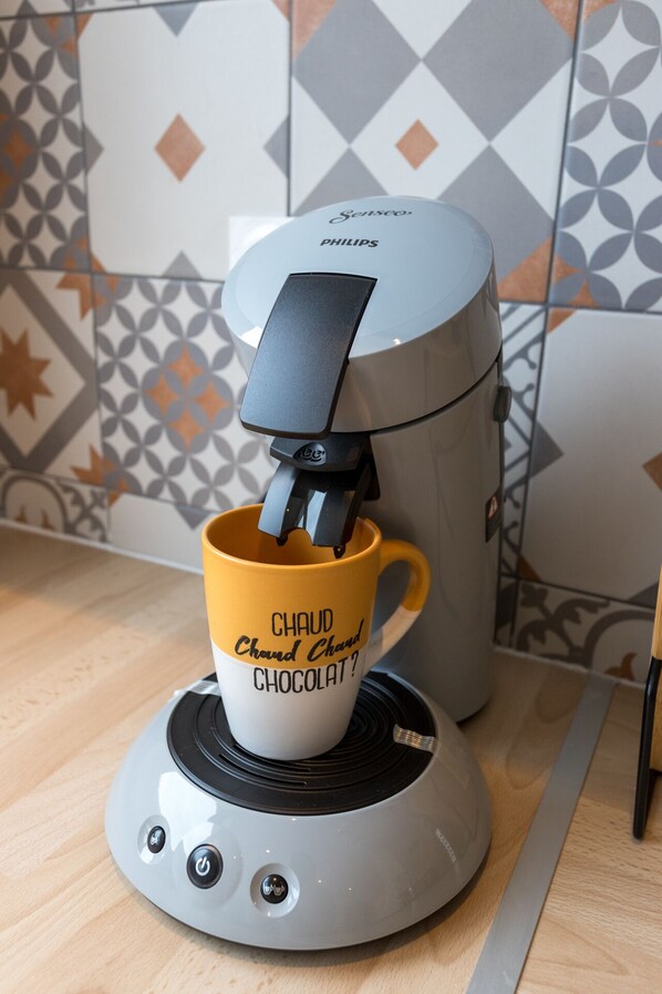 Kaffe och/eller kaffebryggare