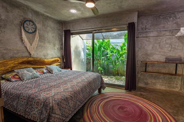 Spacious bedroom