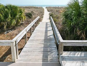 Walkway to beach