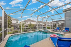 Bask in the poolside paradise, where a great sky view and abundant sunlight create the perfect atmosphere for relaxation and enjoyment