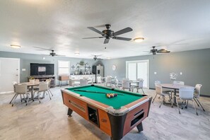 Pool Table, Darts & Board Games