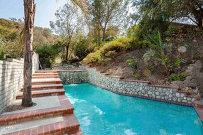 Backyard pool