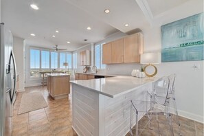 Large fully stocked kitchen