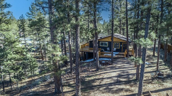 Enjoy our beautiful cabin in the pines!