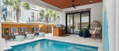 Pool and Patio with Grill