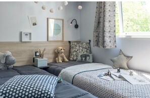 Sink into your plush beds and drift away.