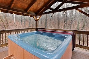 Bain à remous extérieur
