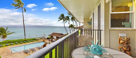 Ocean views from your private lanai