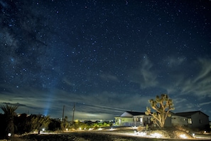 Enjoy stargazing, telescope is included in this rental.