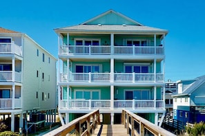 Ocean front condo building