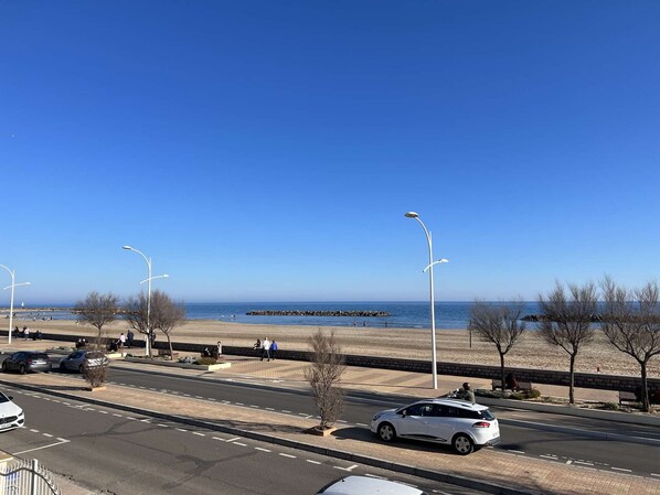 Vue sur la plage/l’océan