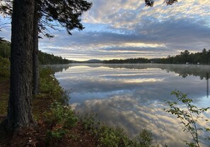 Evenings on the pond are beautiful!