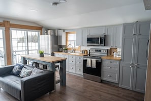upper level kitchen
