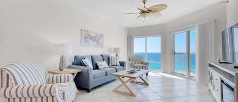 Spacious and open living room