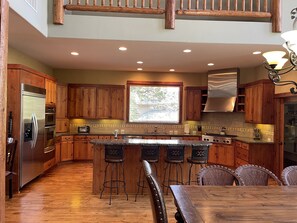 Spacious kitchen