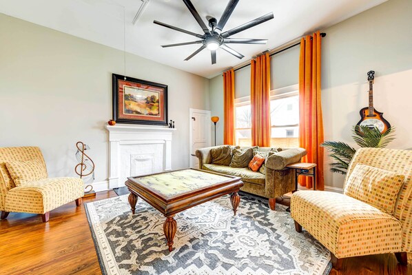 Charlotte Vacation Rental | 2BR | 2BA | 4 Steps to Access | 1,450 Sq Ft